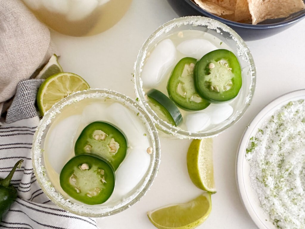 Jalapeño margaritas
