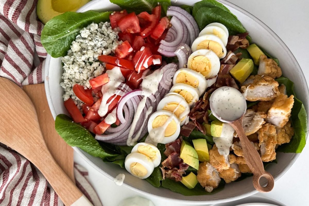 Crispy Chicken Tender Cobb Salad