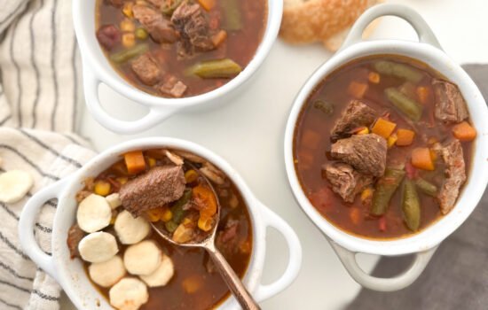 Vegetable Beef Soup (crockpot)