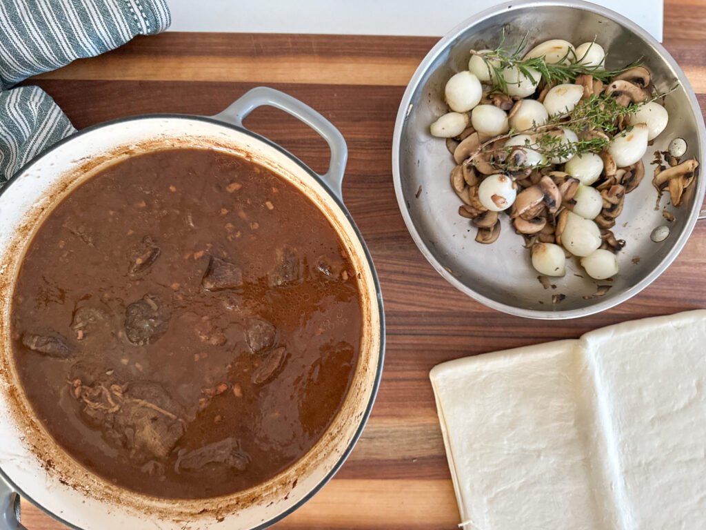 Beef Wellington Pot Pie Ingredients 