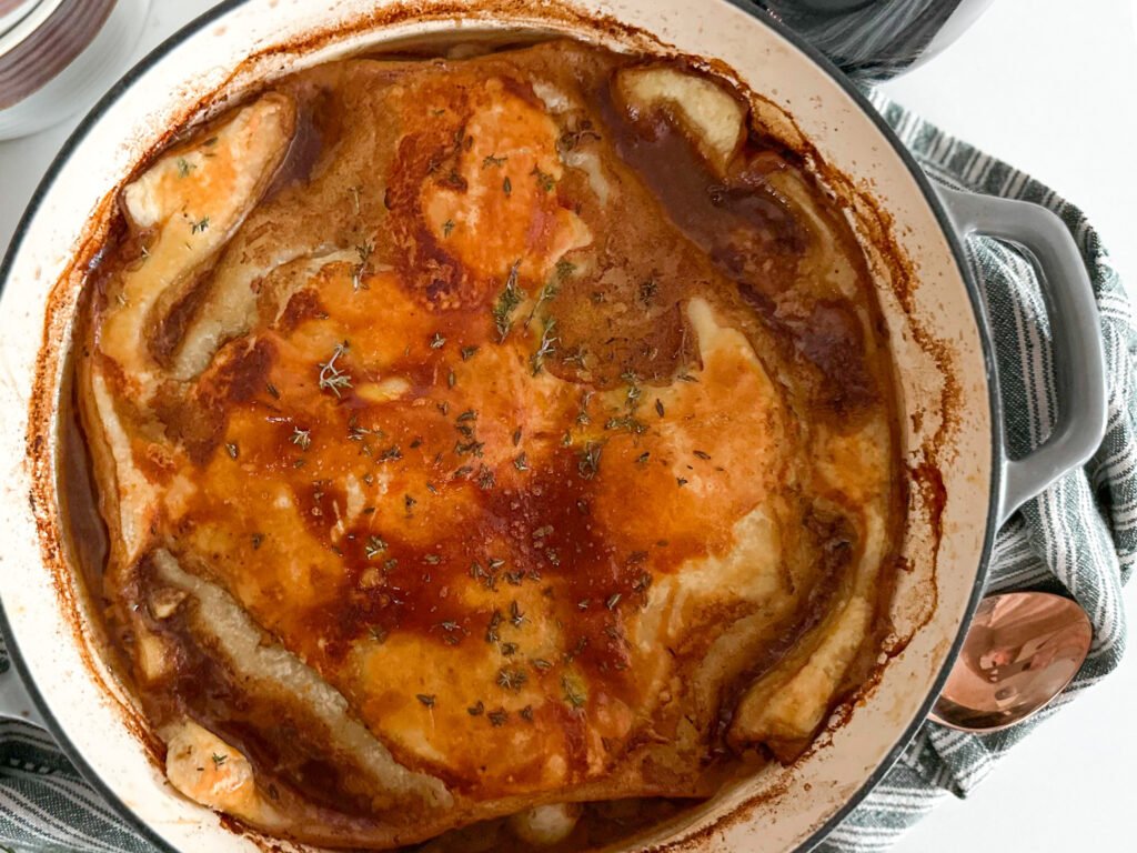 Beef Wellington Pot Pie 