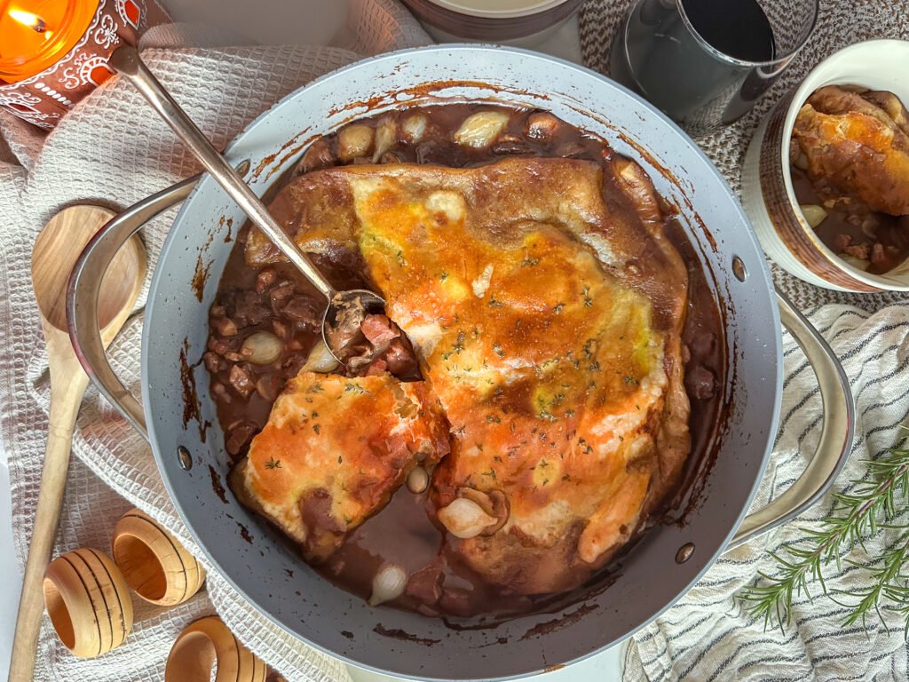 Savory Beef Wellington Pot Pie