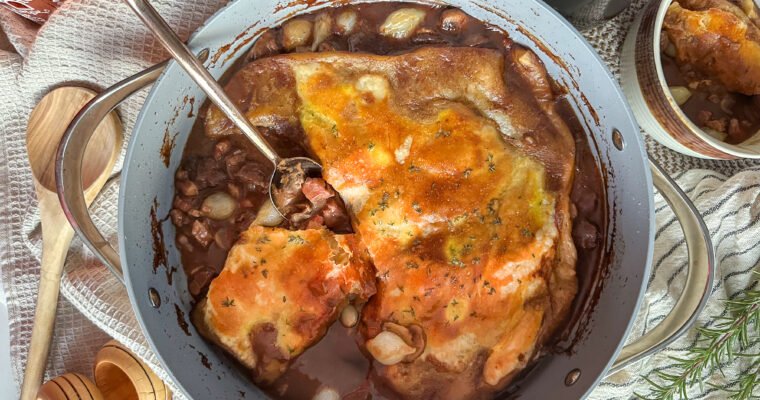 Savory Beef Wellington Pot Pie