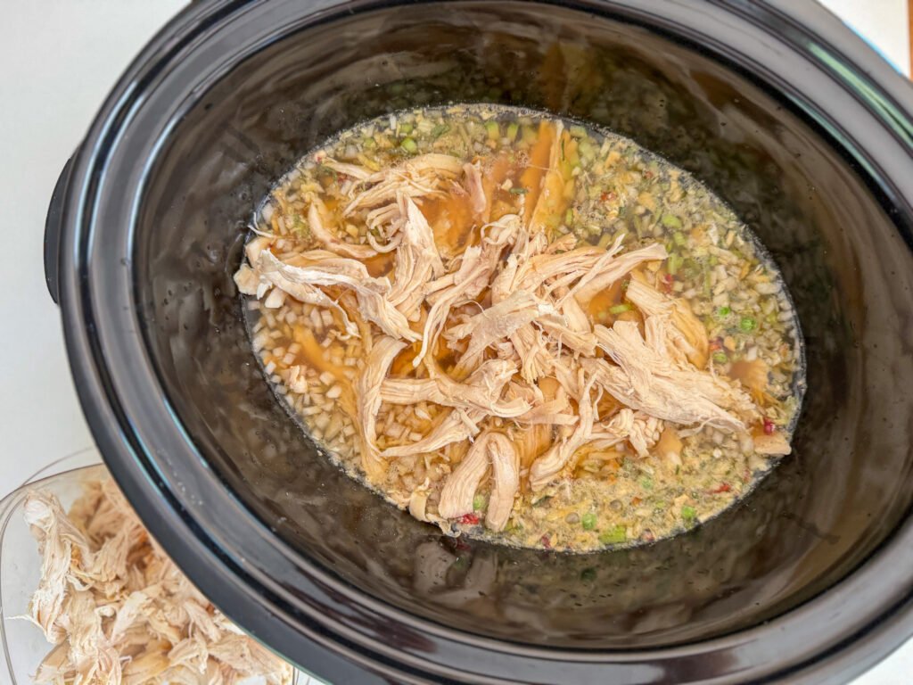 Homestyle Chicken Noodle Soup - crockpot