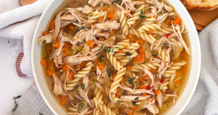 Homestyle Chicken Noodle Soup