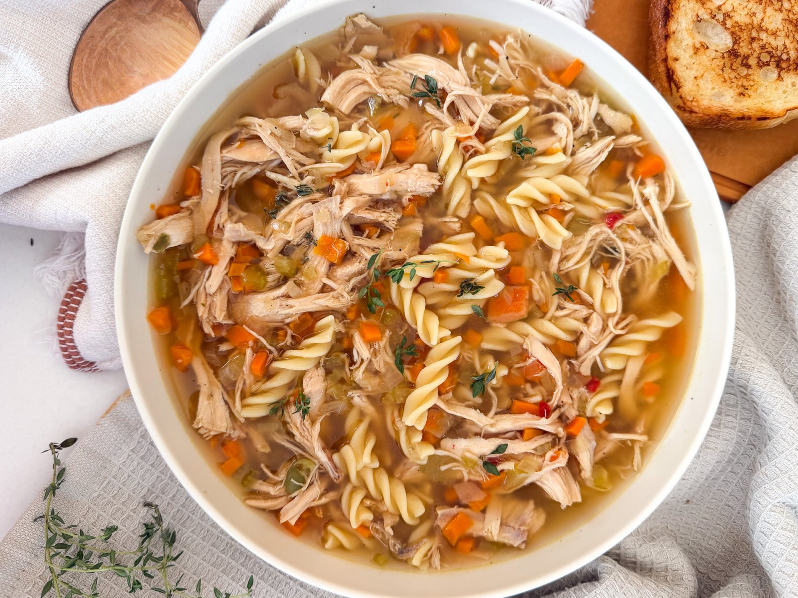 Homestyle Chicken Noodle Soup