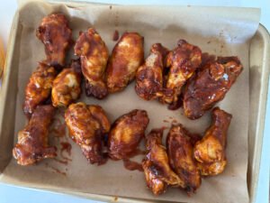 Sweet and Spicy Harissa Chicken Wings