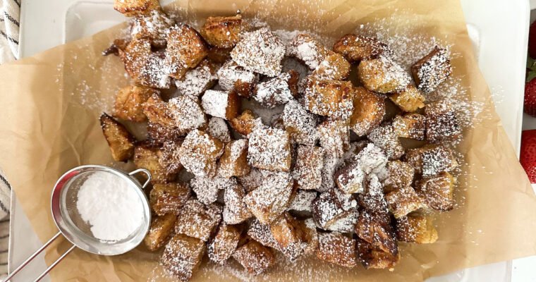 French Toast Nuggets (Air Fryer)