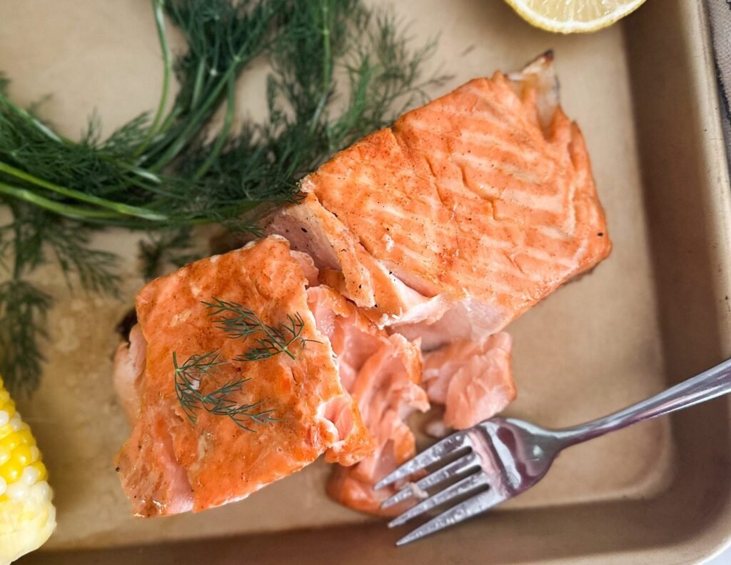 Honey Lemon Grilled Salmon