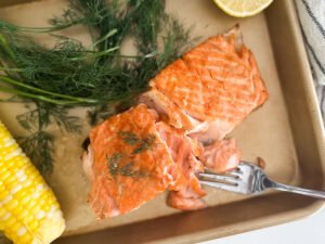 Honey Lemon Grilled Salmon