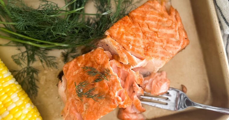 Grilled Honey Lemon Salmon