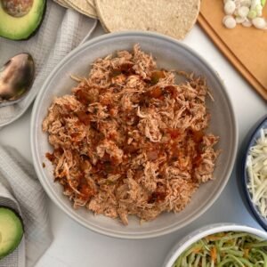 Shredded Salsa Chicken - crockpot