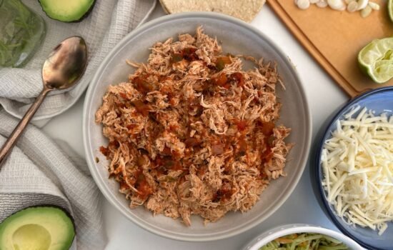 Crockpot Salsa Chicken