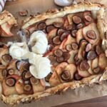 Cinnamon Apple and Fig Almond Crusted Galette