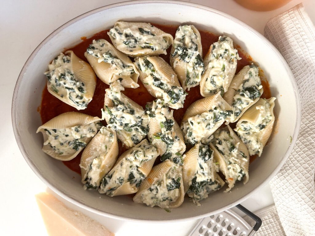Spinach Stuffed Shells
