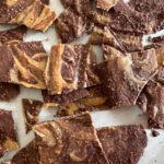 Popped Quinoa Chocolate Peanut Butter Bark