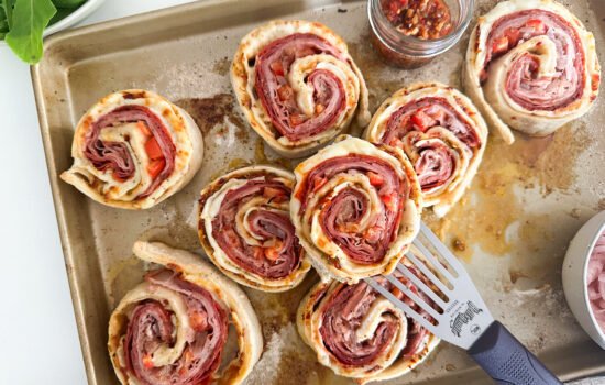 Hot Italian Hoagie Pinwheels