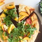 Peach Prosciutto Pizza