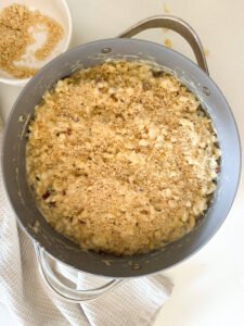 Jalapeño Popper Mac and Cheese before baking