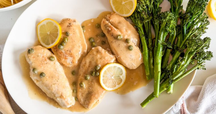Simple Lemon Chicken Piccata